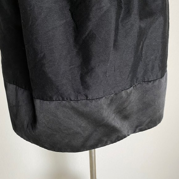 Milly sz 4 flare sleeveless scoop neck bow mini cocktail party dress - Picture 7 of 12